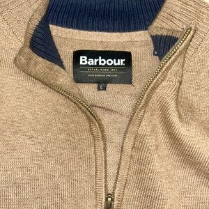 BARBOUR Kelson Quarter-Zip Jumper Sweater